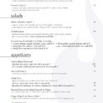 WINTER MENU 2018 APPIES